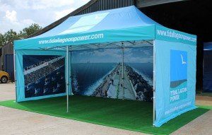branded gazebo